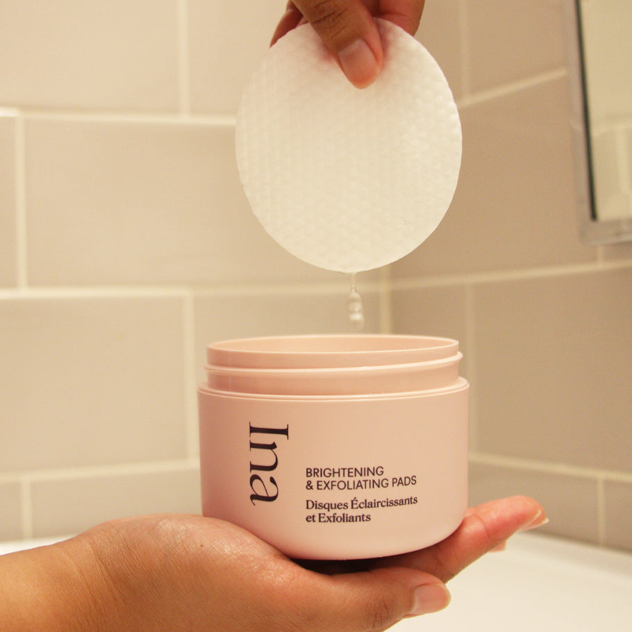 Ina™ Brightening & Exfoliating Pads