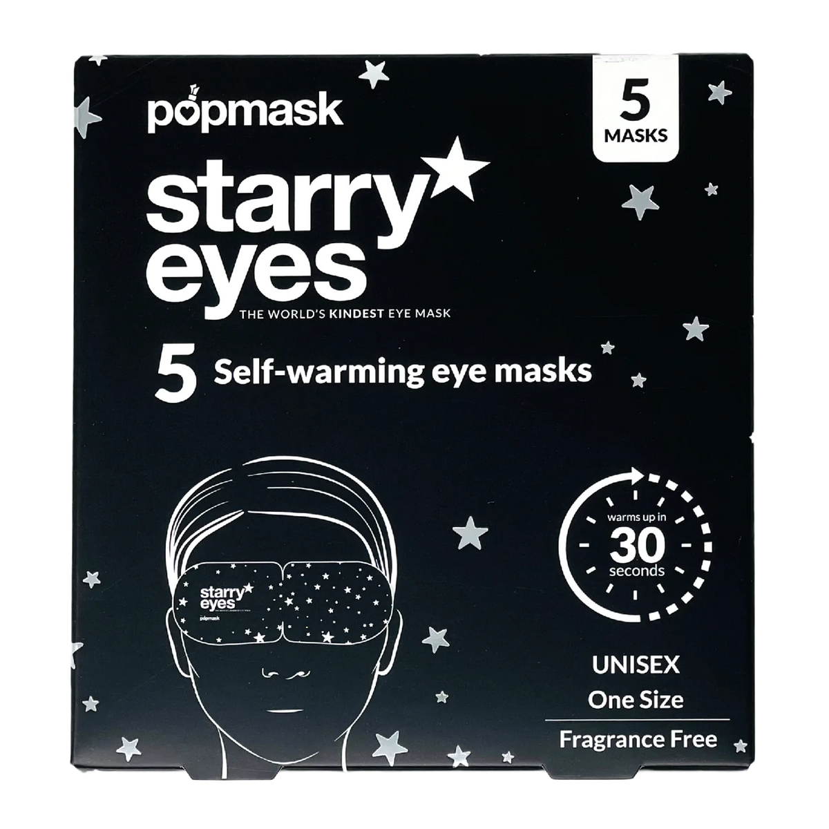 Popmask Starry Eyes Self-Warming Eye Mask