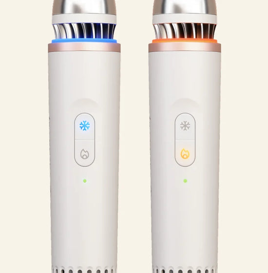 Therabody TheraFace Depuff cold and heat facial therapy device with award-winning skincare technology