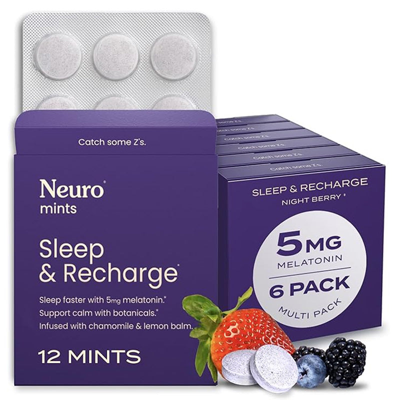 Neuro Extra Strength Sleep & Recharge™ Meltaway Mints (5mg)