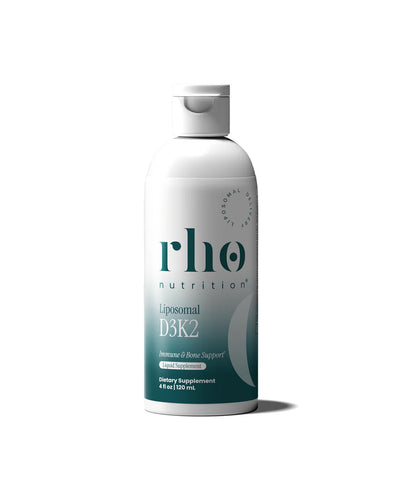 Rho Nutrition Liposomal D3K2 liquid supplement bottle 30 servings