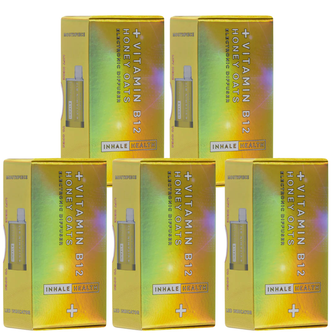 Inhale Health Vitamin B12 (Honey Oats)