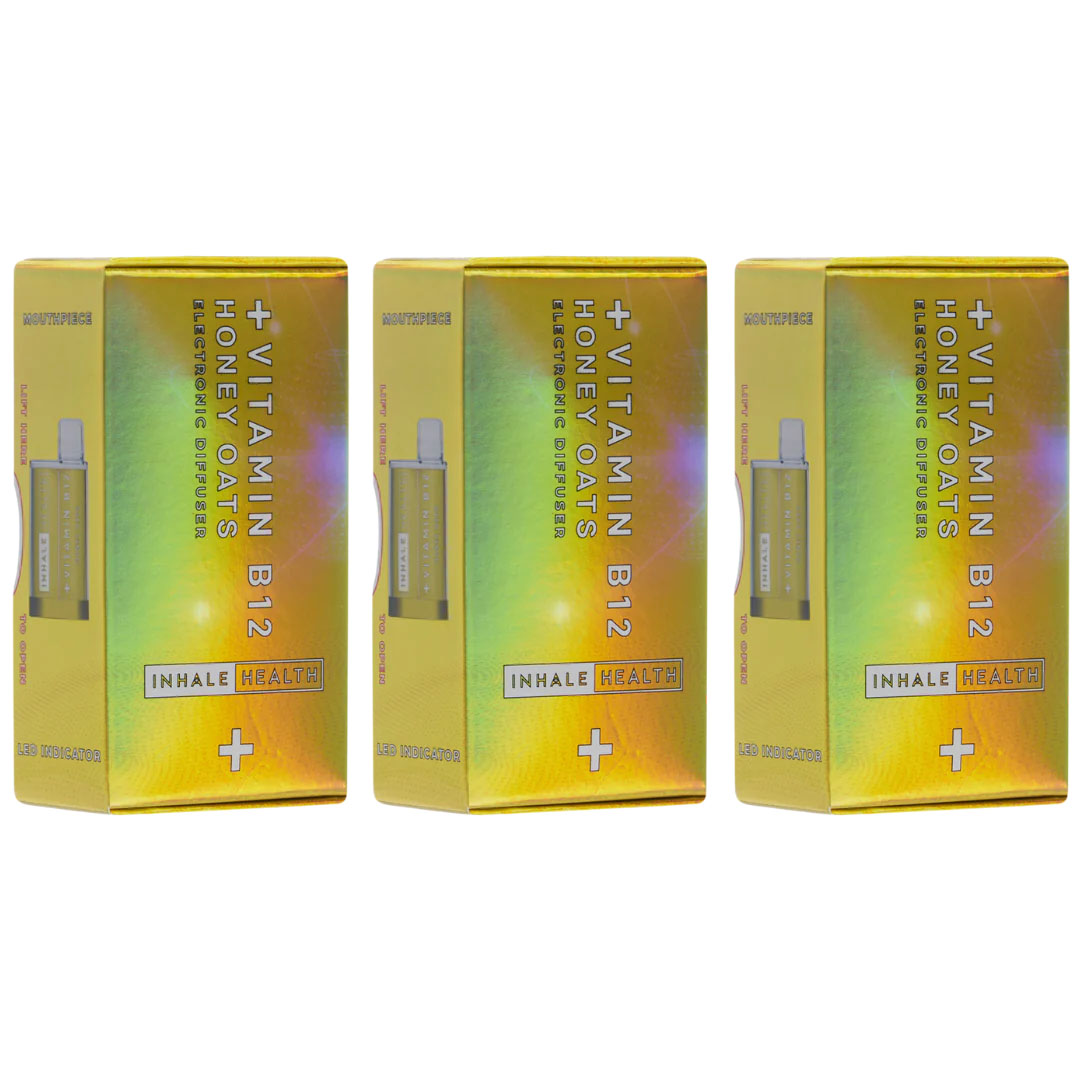 Inhale Health Vitamin B12 (Honey Oats)