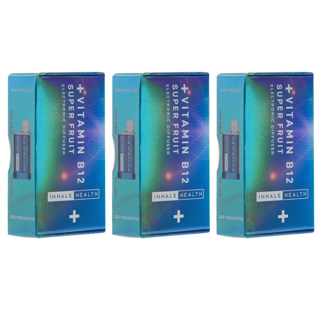 Inhale Health Vitamin B12 (Super Fruit)
