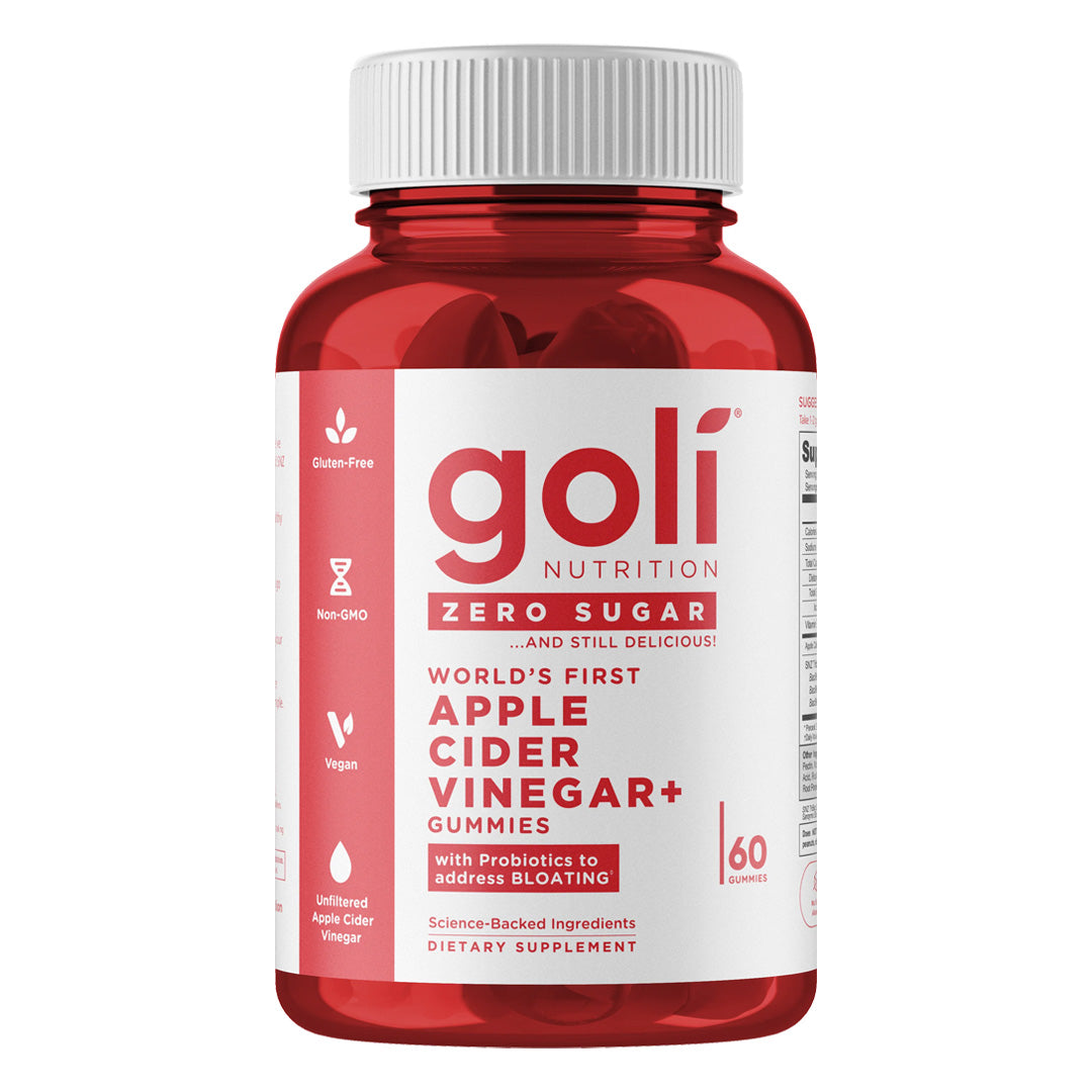 Goli® Nutrition Zero Sugar Apple Cider Vinegar Gummies (60 Gummies)
