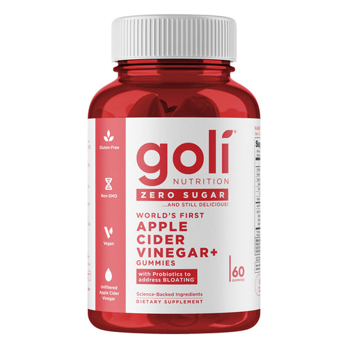 Goli® Nutrition Apple Cider Vinegar Zero Sugar Gummies, 60 Gummies