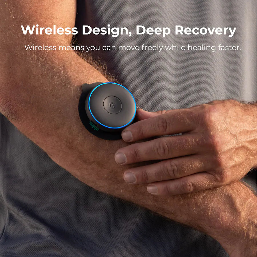 Chirp Halo arm pad for targeted muscle therapy and recovery
