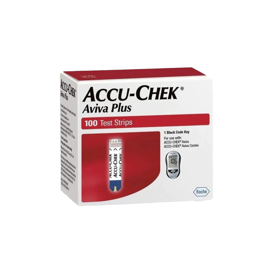 Accu-Chek Aviva Plus Test Strips (100 Count)