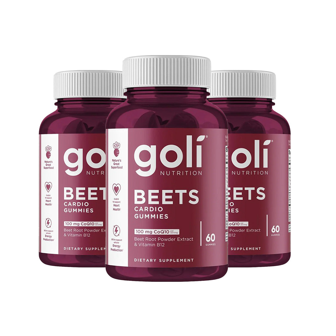 Goli® Nutrition Beets Cardio Gummies (3 Pack)
