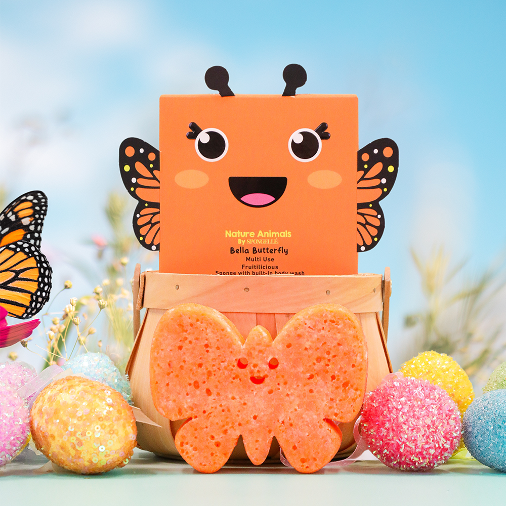 Spongellé® Body Wash Infused Nature Animals Buffer - Bella Butterfly (Fruitilicious)