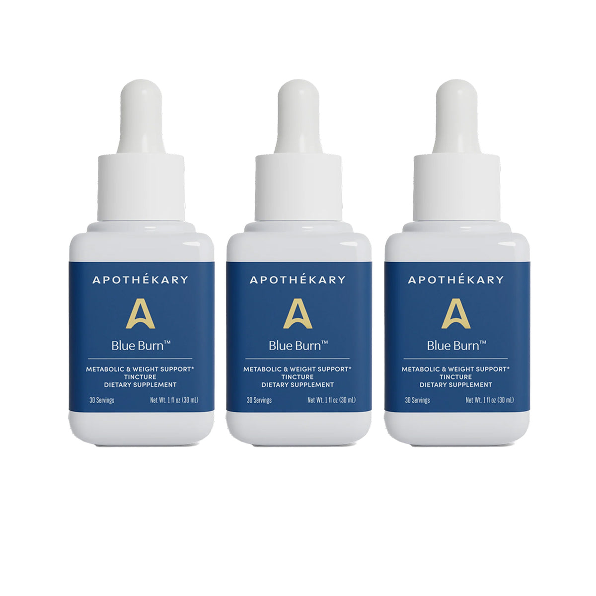 Apothékary Blue Burn® Metabolic & Weight Support Liquid Herbal Drops