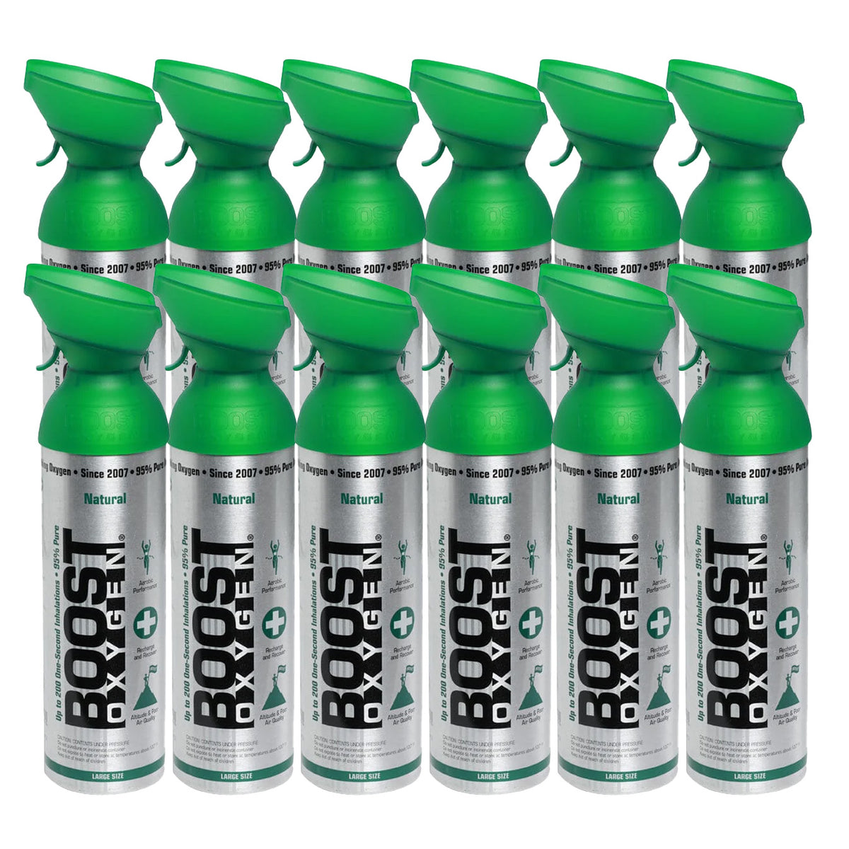 Boost Oxygen (10L) - Menthol Eucalyptus (12 Pack)