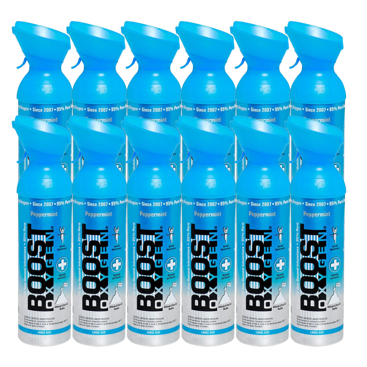 Boost Oxygen (10L) - Peppermint (12 Pack)