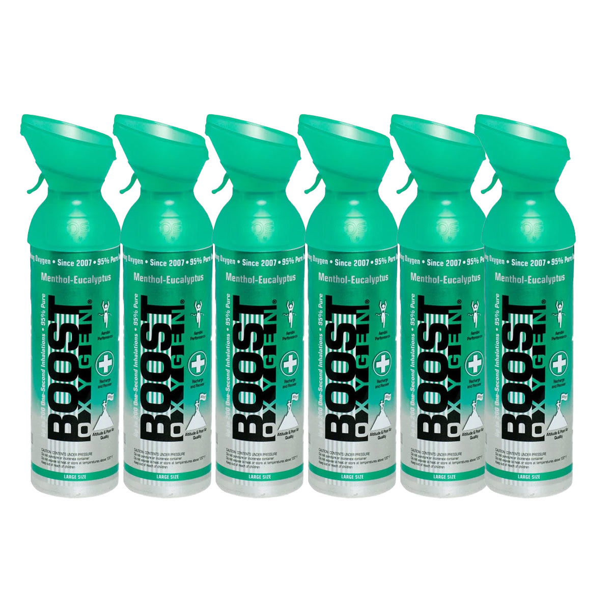 Boost Oxygen (10L) - Peppermint (6 Pack)