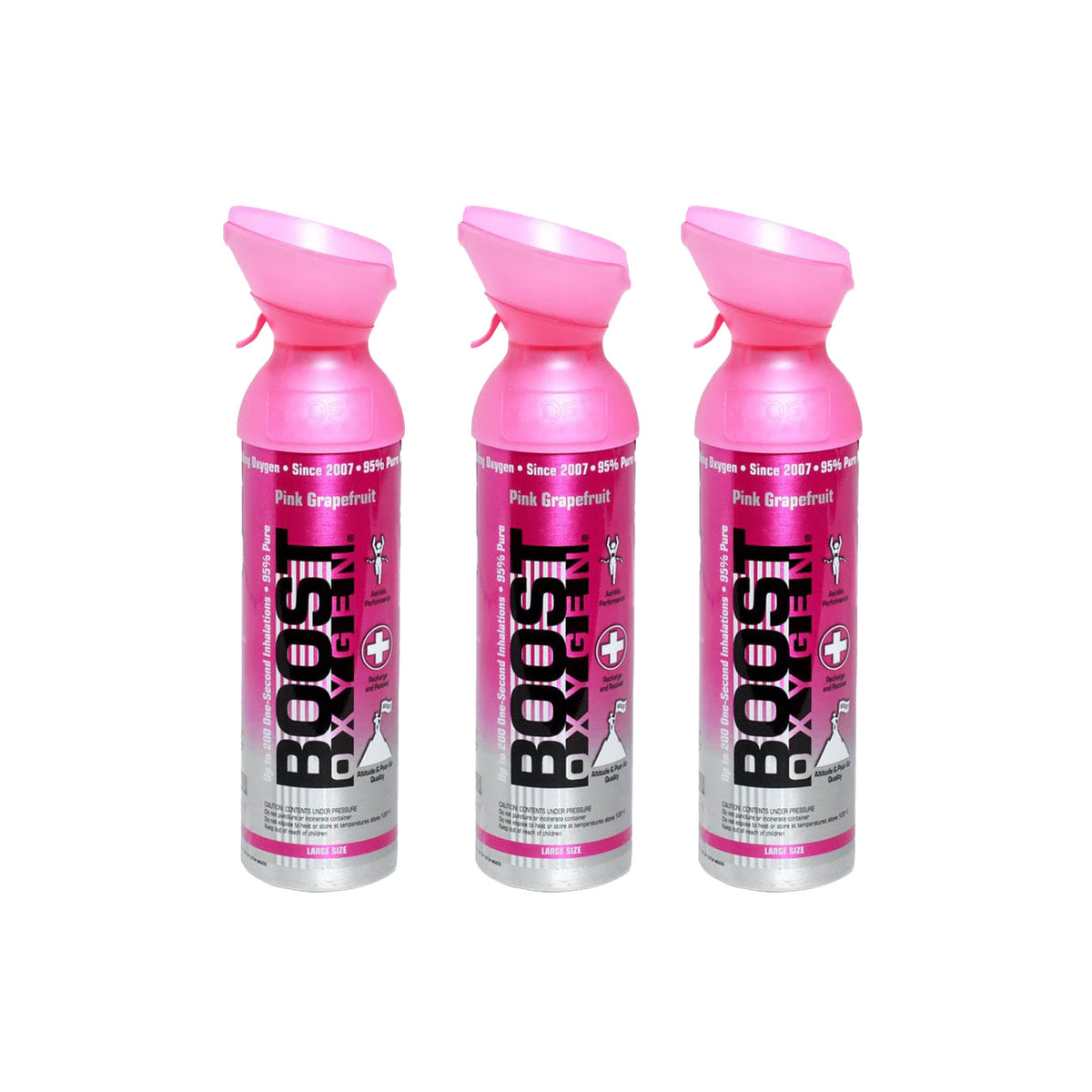 Boost Oxygen (10L) - Pink Grapefruit (3 Pack)