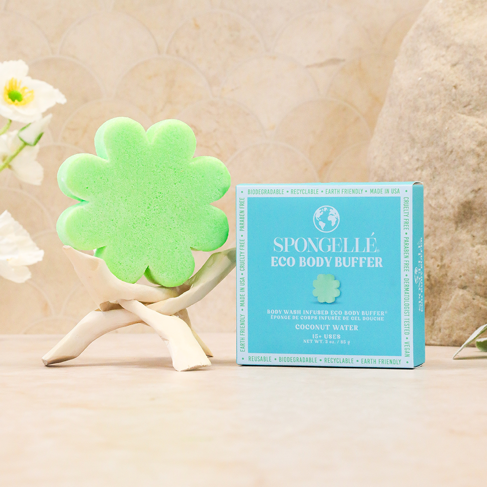 Spongellé® Eco Body Buffer - Coconut Water (15+ Washes)