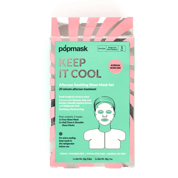 Popmask Keep It Cool Aftersun Sheet Mask Set