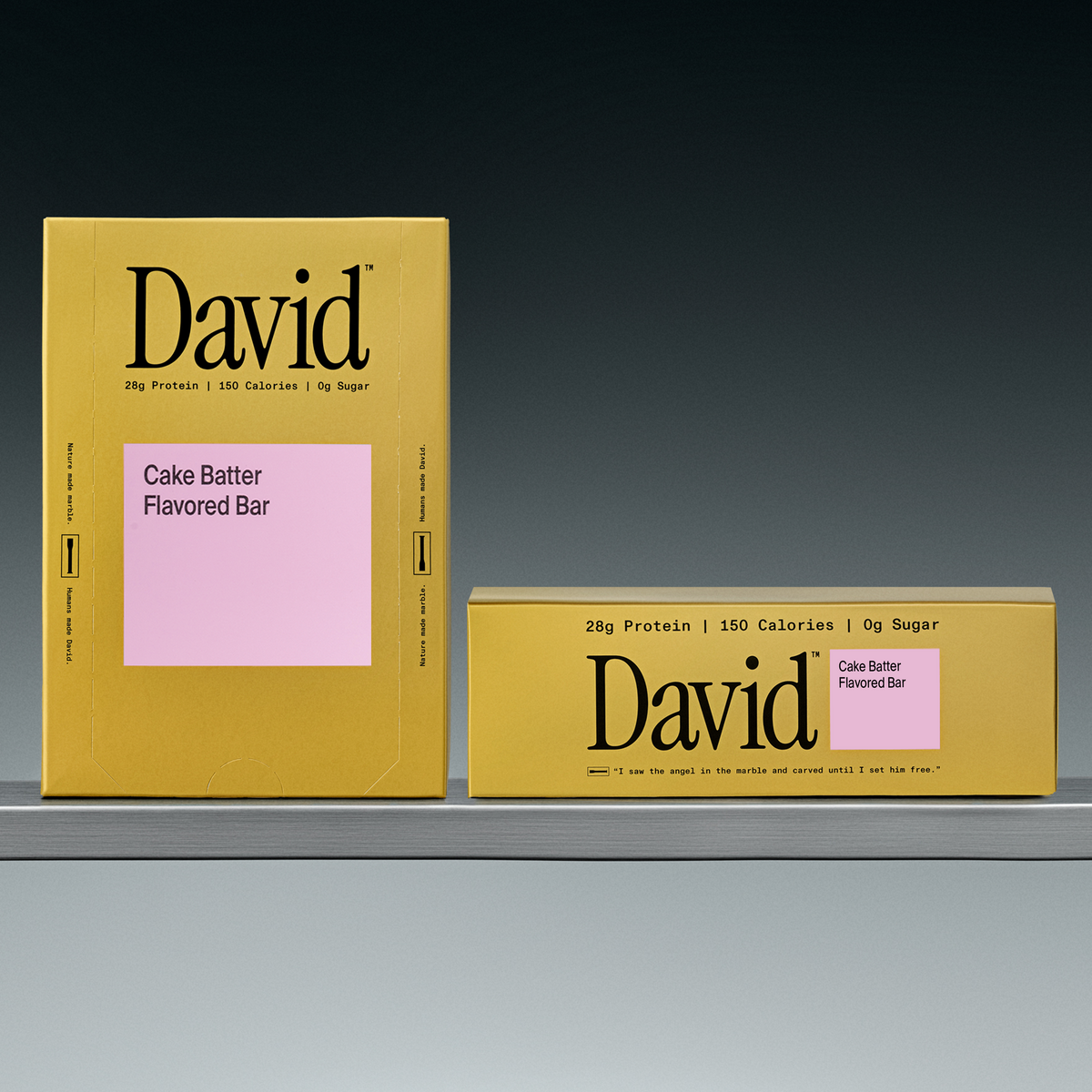 David Protein Cake Batter — 12-count pack