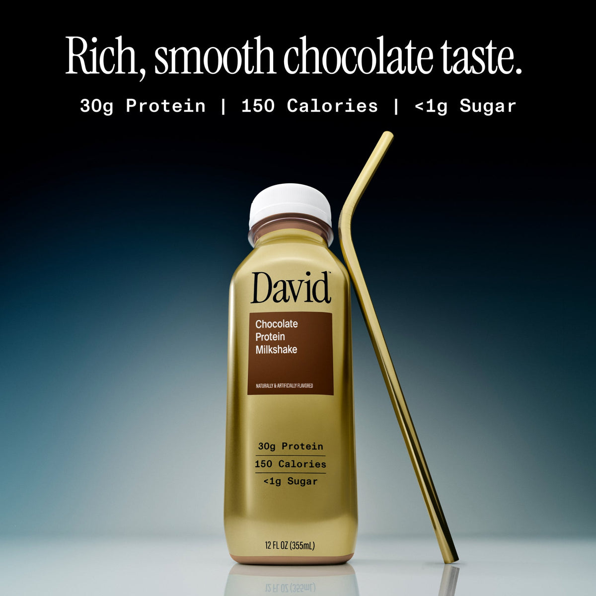 David Protein Chocolate Protein Milkshakes — flavor and lifestyle