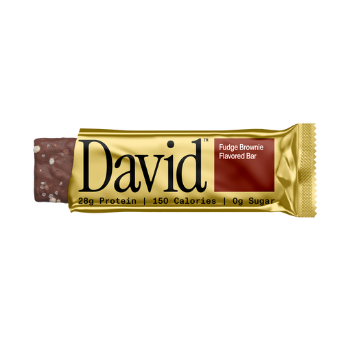 David Gold Protein Bars — Fudge Brownie