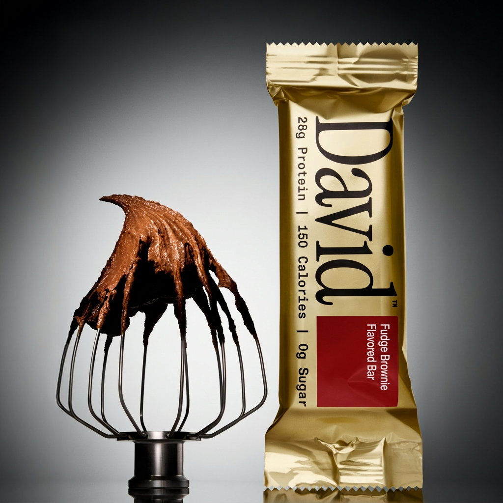 David Protein Fudge Brownie — flavor and lifestyle