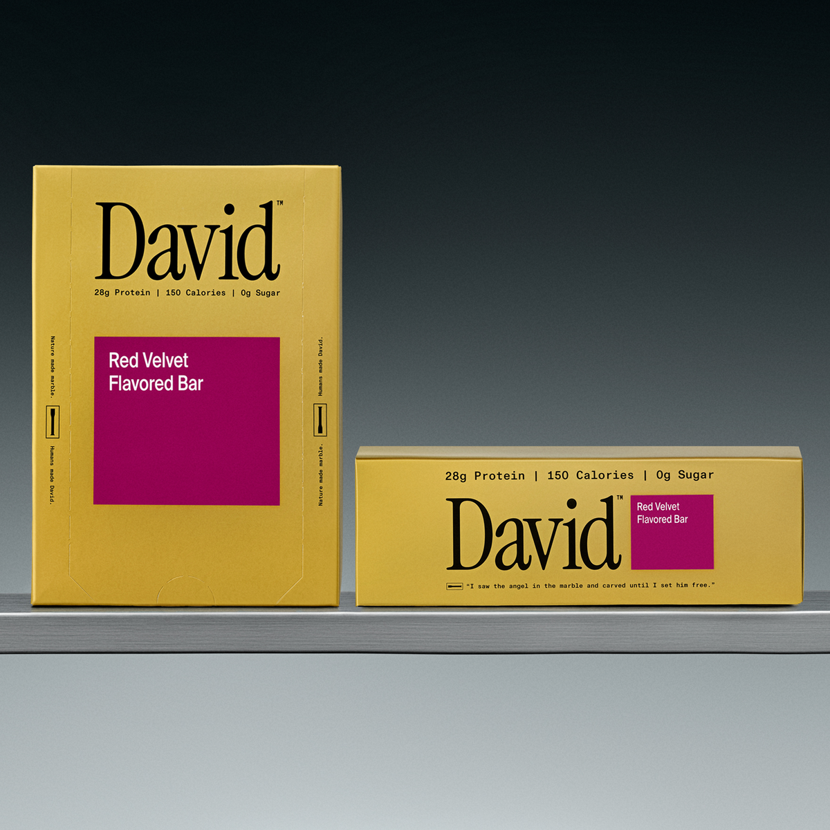 David Protein Red Velvet — 12-count pack