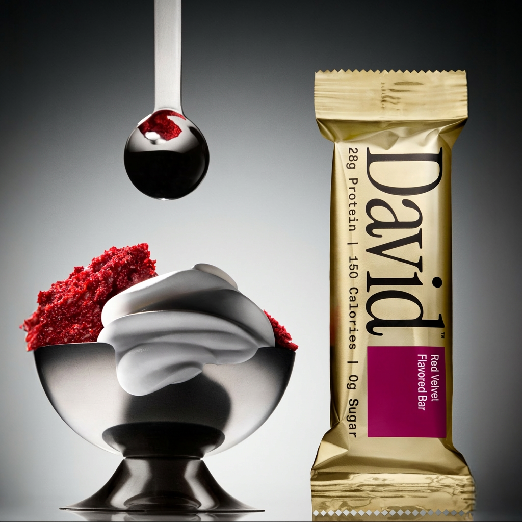 David Protein Red Velvet — flavor and lifestyle