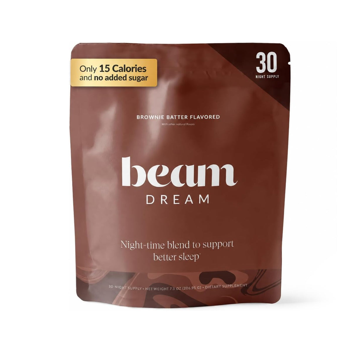 Beam Organics Dream Sleep Supplement - Brownie Batter