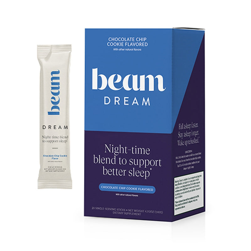 Beam Organics Dream Sleep Supplement -  Chocolate Chip Cookie