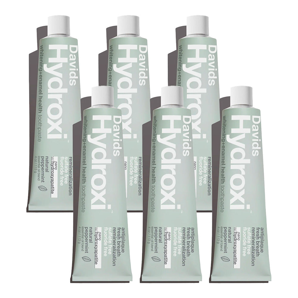 Davids Hydroxi™ Whitening+Enamel Health Nano Hydroxyapatite Premium Toothpaste (Peppermint)