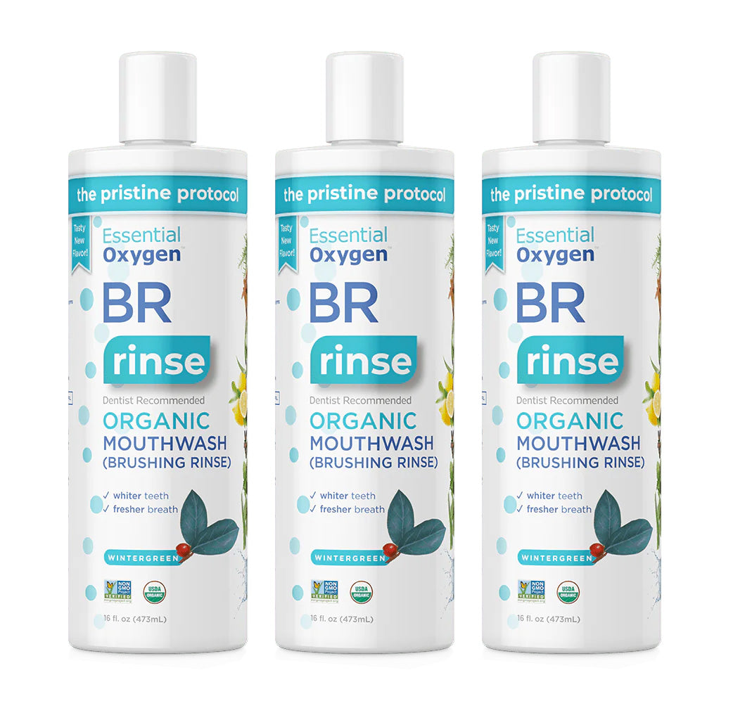 Essential Oxygen Organic Brushing Rinse (16oz)