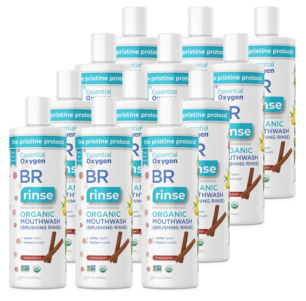 Essential Oxygen Organic Brushing Rinse (16oz)