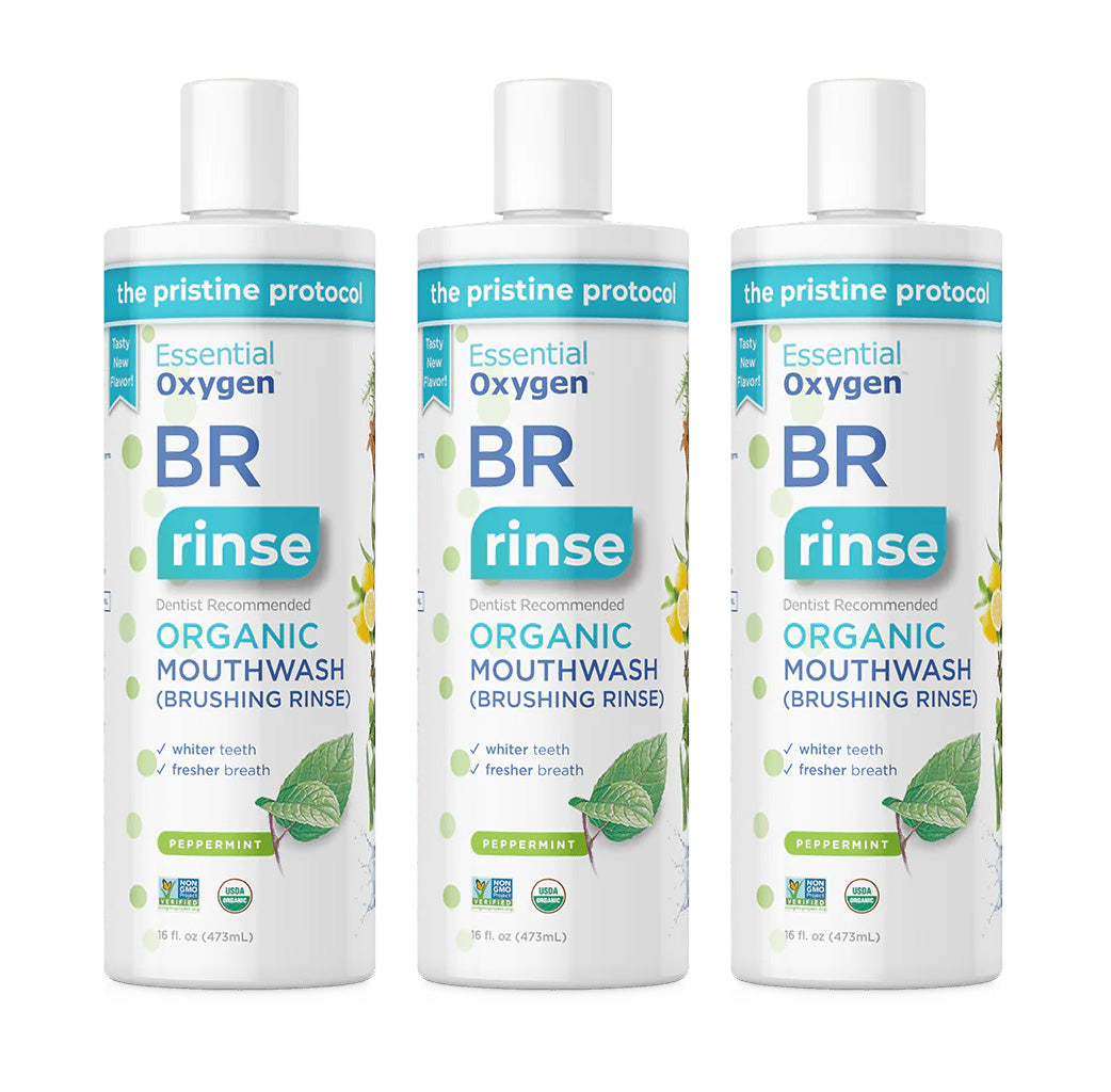Essential Oxygen Organic Brushing Rinse (16oz)