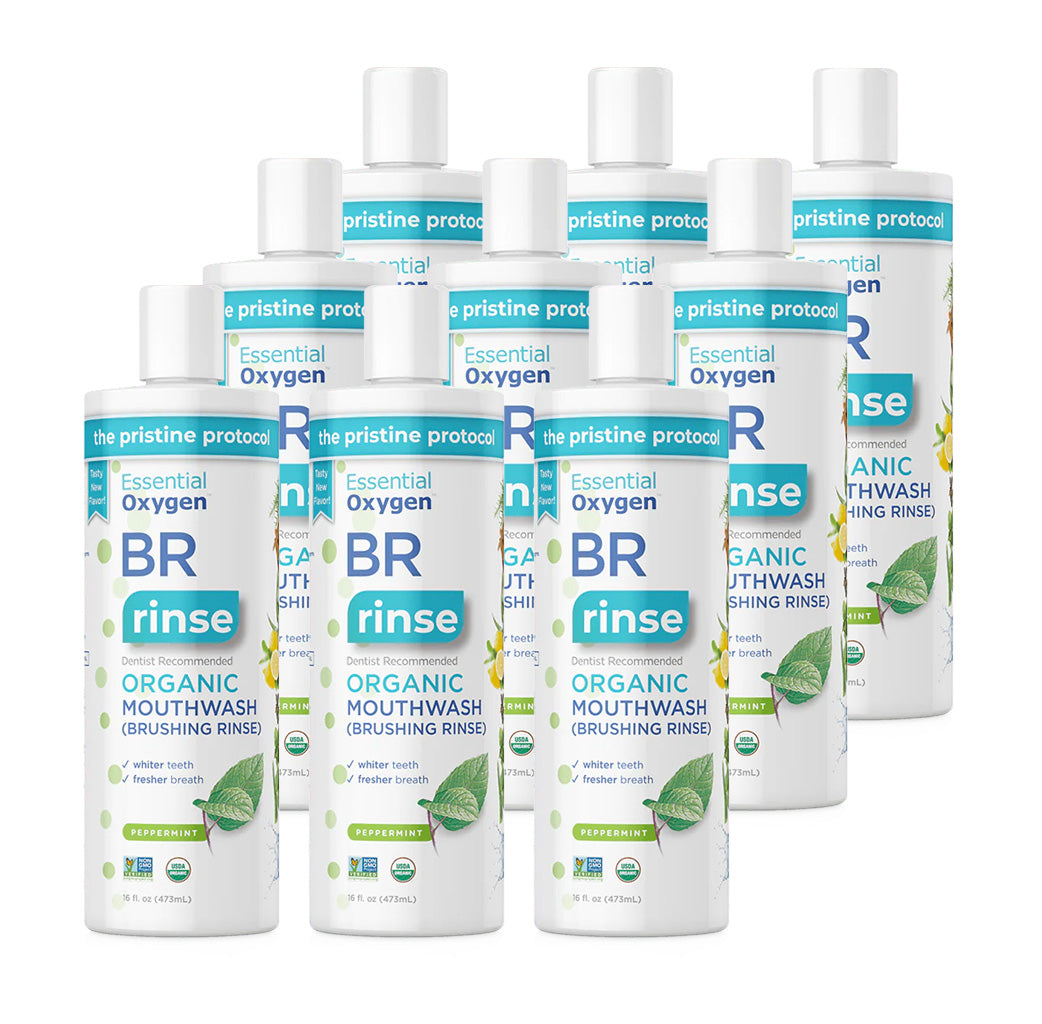 Essential Oxygen Organic Brushing Rinse (16oz)