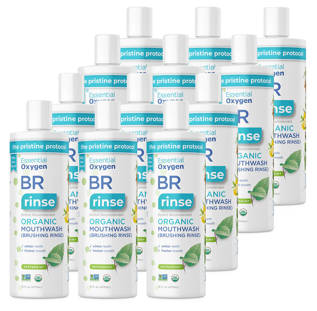 Essential Oxygen Organic Brushing Rinse (16oz)