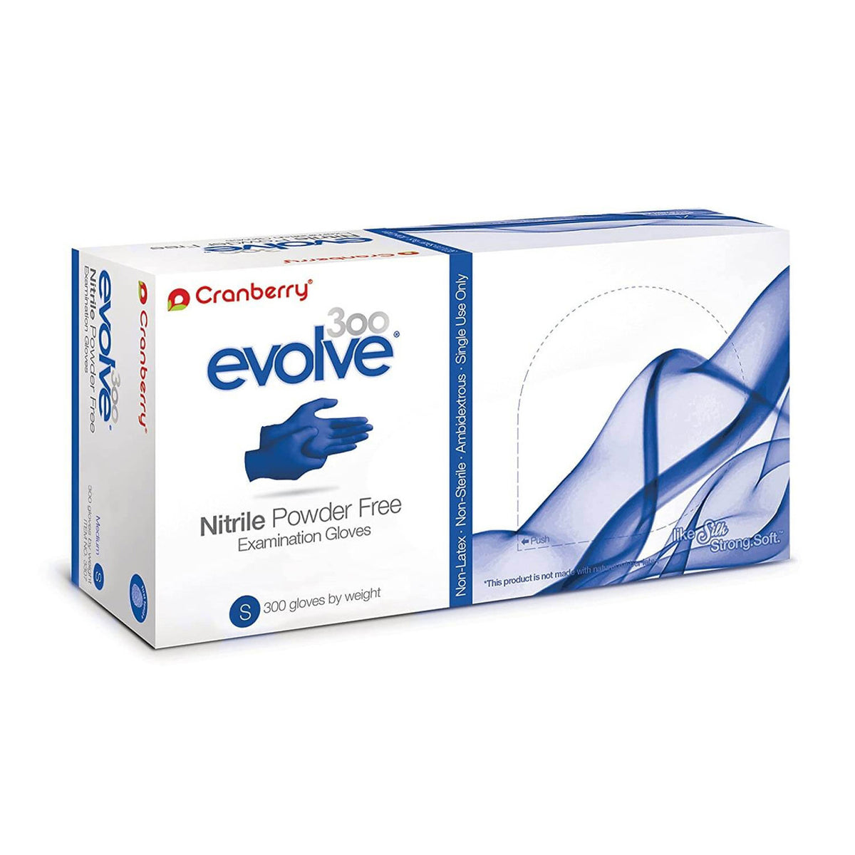 Cranberry USA Evolve Nitrile Powder Free Exam Gloves