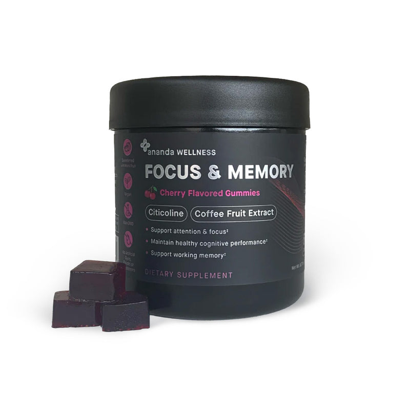 Ananda Professional Focus & Memory Cherry Flavored Gummies (60 ct.)