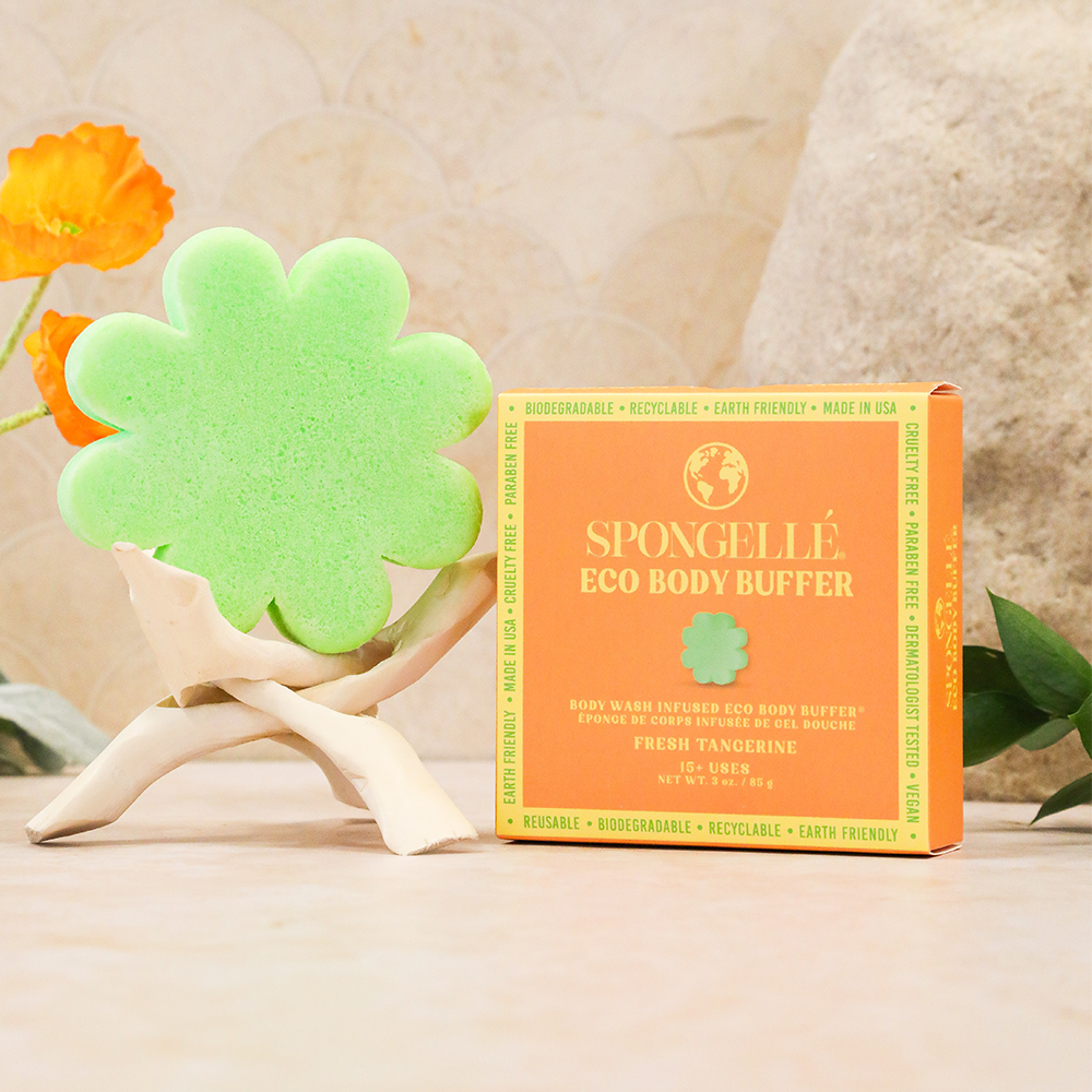 Spongellé® Eco Body Buffer - Fresh Tangerine (15+ Washes)