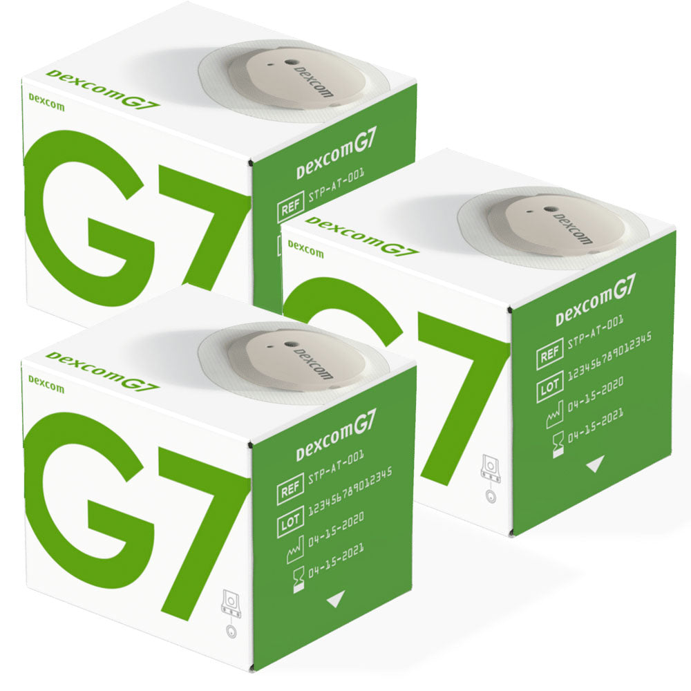 Dexcom G7 Sensor (3-Pack) Bundle