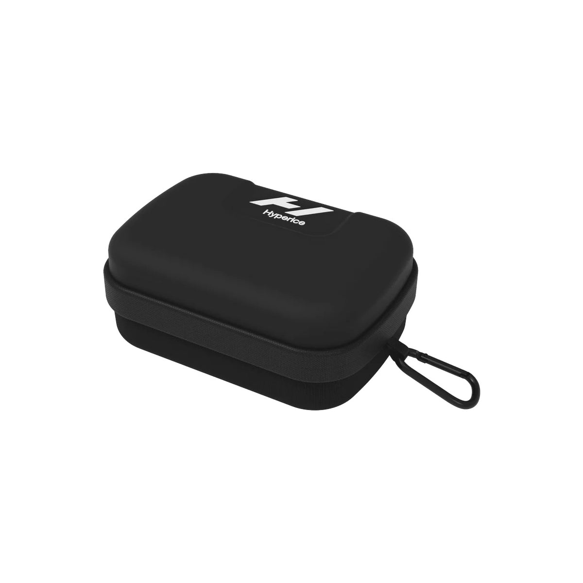 Closed Hyperice Venom Go protective case with carabiner
