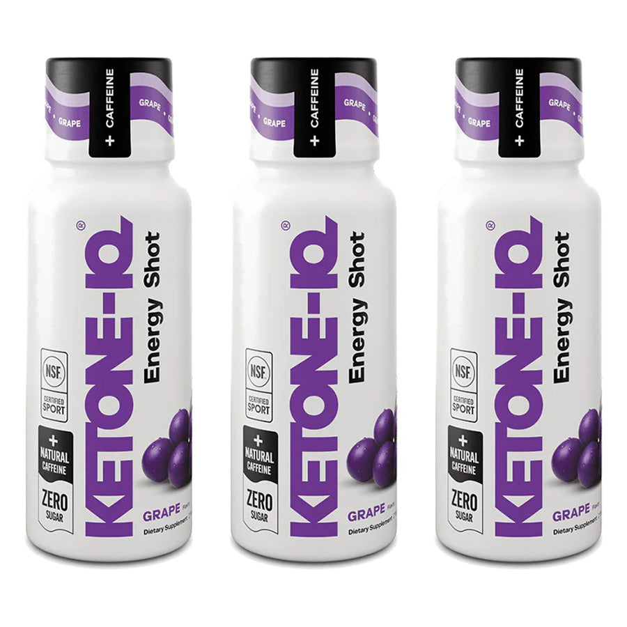 Ketone-IQ +Caffeine High Performance Energy Shot (Grape)