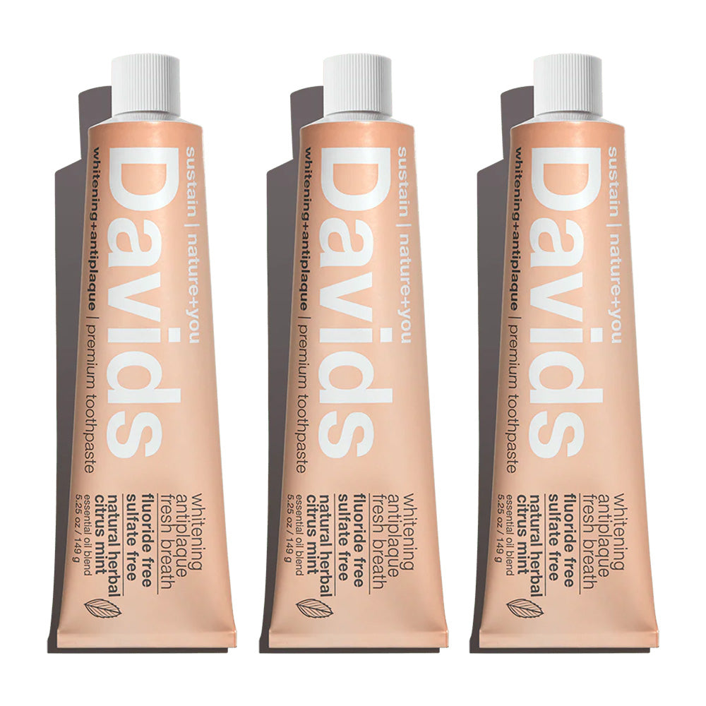 Davids Premium Toothpaste (Herbal Citrus Peppermint)