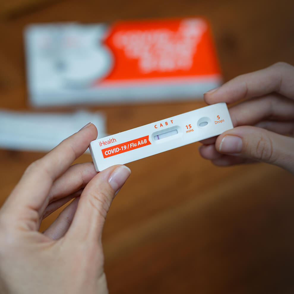 iHealth At-Home COVID-19 Flu A&B Rapid Test