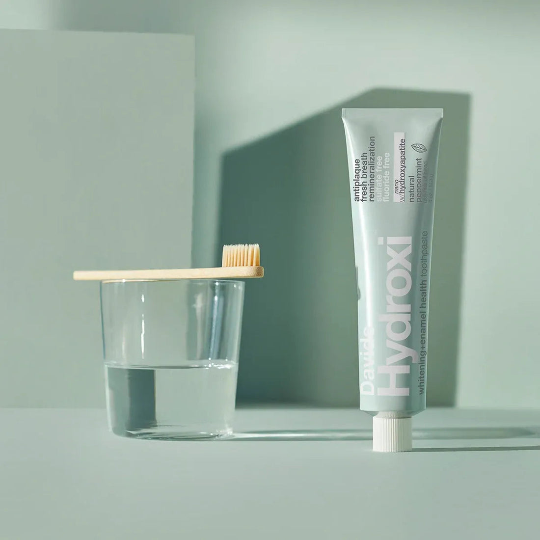 Davids Hydroxi™ Whitening+Enamel Health Nano Hydroxyapatite Premium Toothpaste (Peppermint)