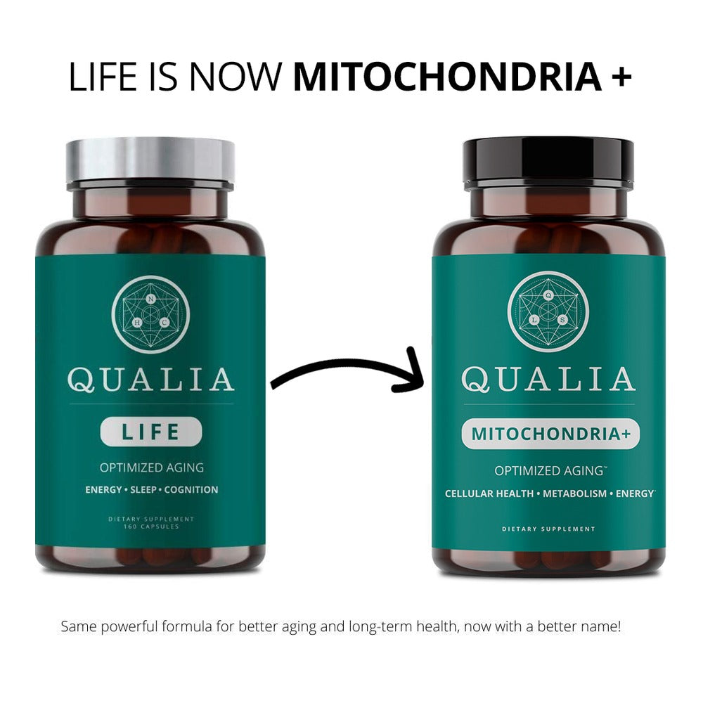 Qualia Mitochondria+ - Amplify Cellular Energy for Longevity
