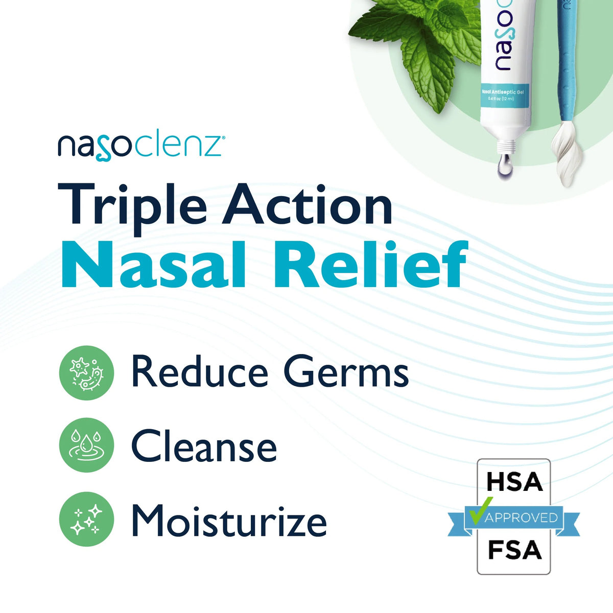 Nasoclenz™ PRO Reusable Wand (Refreshing Mint)
