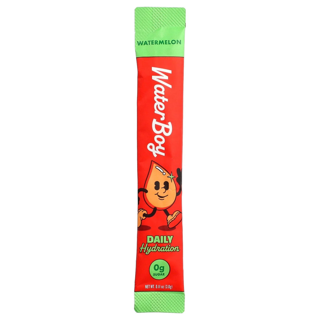 Waterboy Daily Hydration Electrolyte Drink Mix - 12 Sticks (Watermelon)