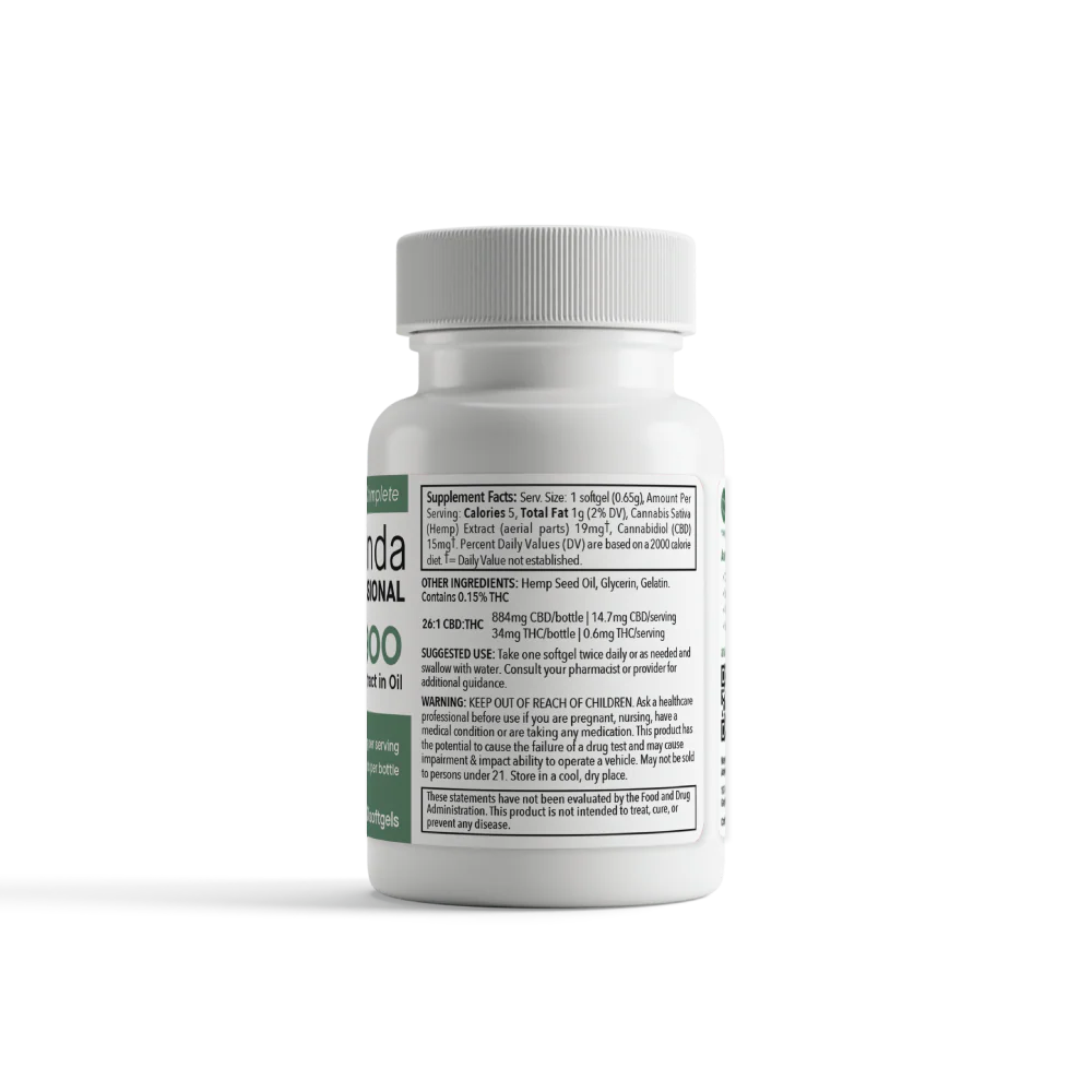 Ananda Professional Softgels 60-count - 15mg per Serving