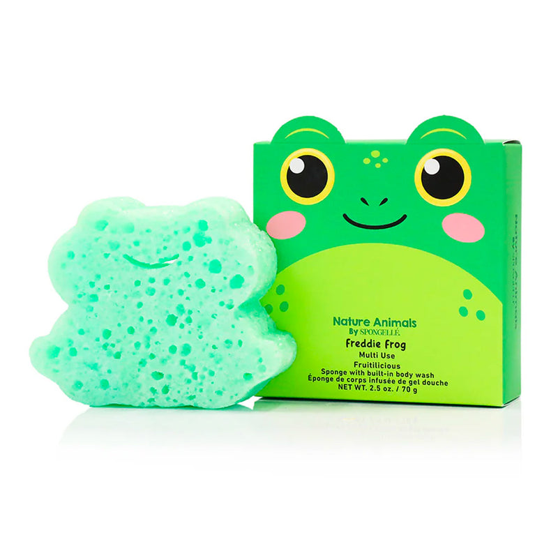 Spongellé® Body Wash Infused Nature Animals Buffer - Freddie Frog (Fruitilicious)