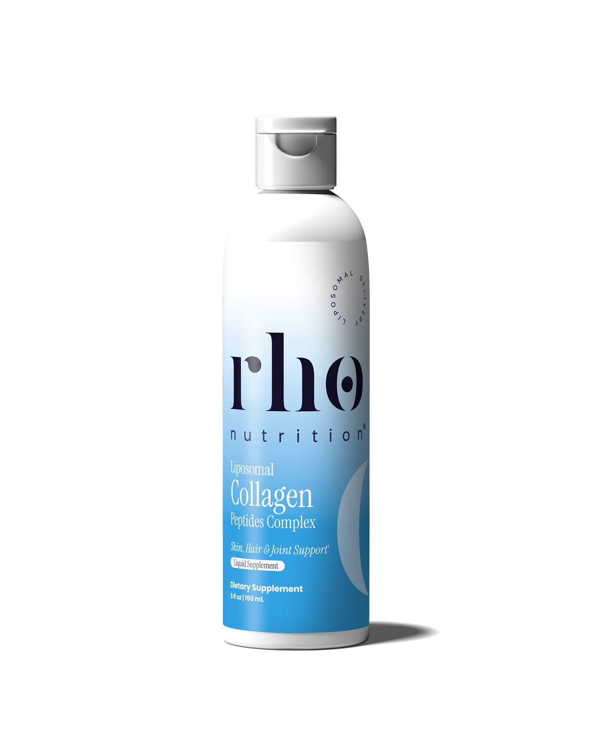 Rho Nutrition Liposomal Collagen Peptides liquid supplement bottle 30 servings